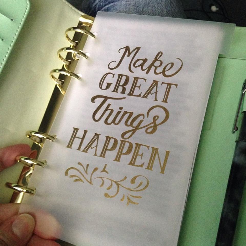 Using a planner to organize writing