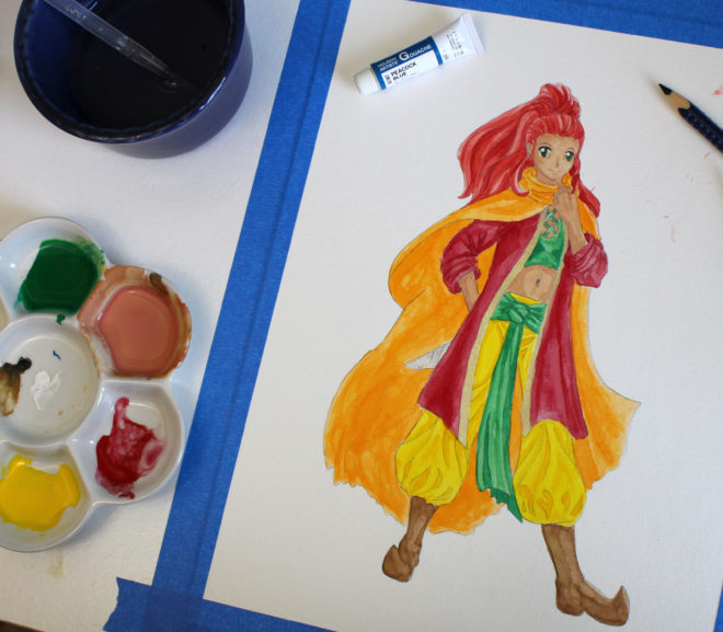 Creating book heroes, part two: Tula