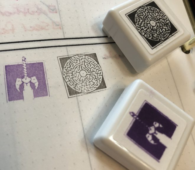 Making book stamps because why not