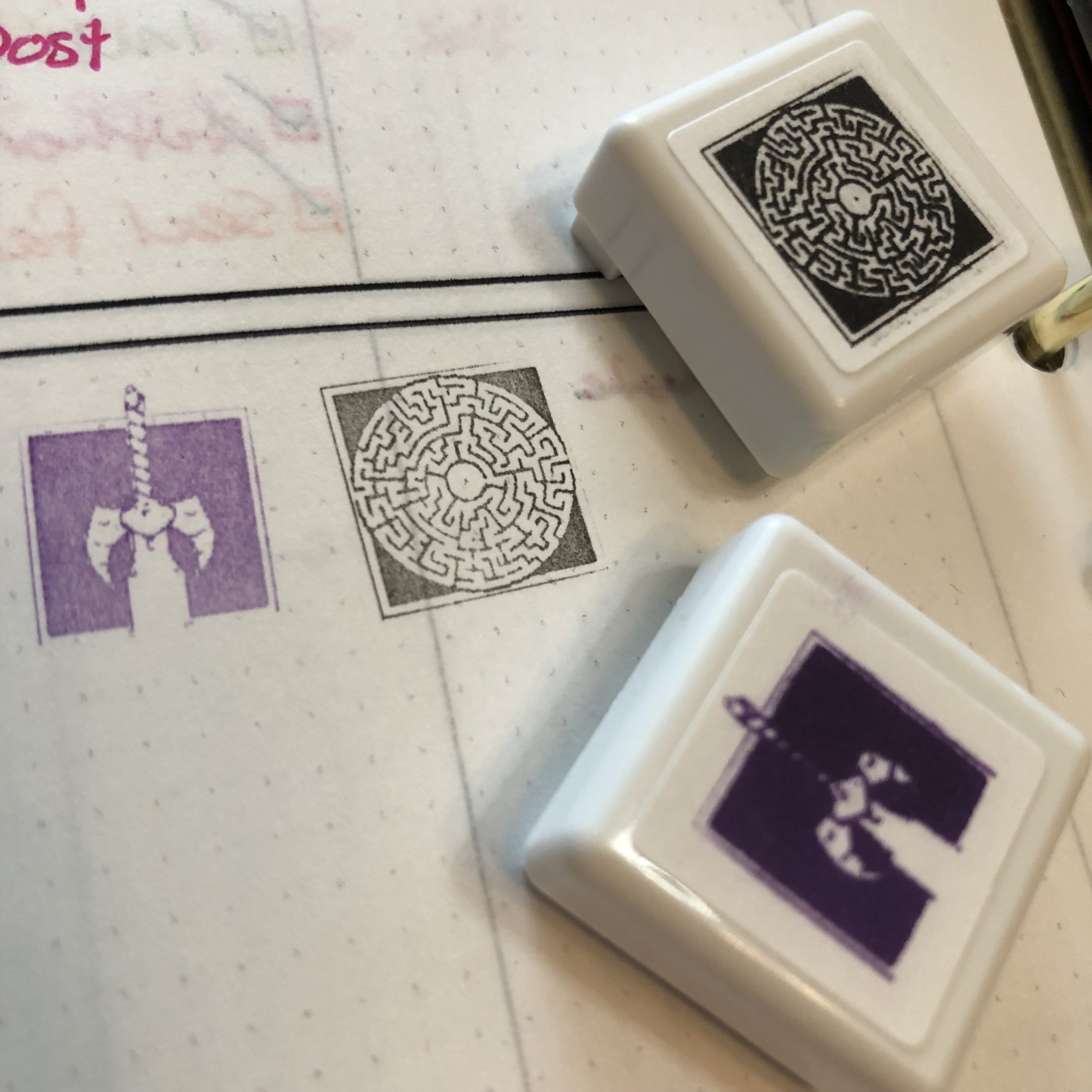 Making book stamps because why not