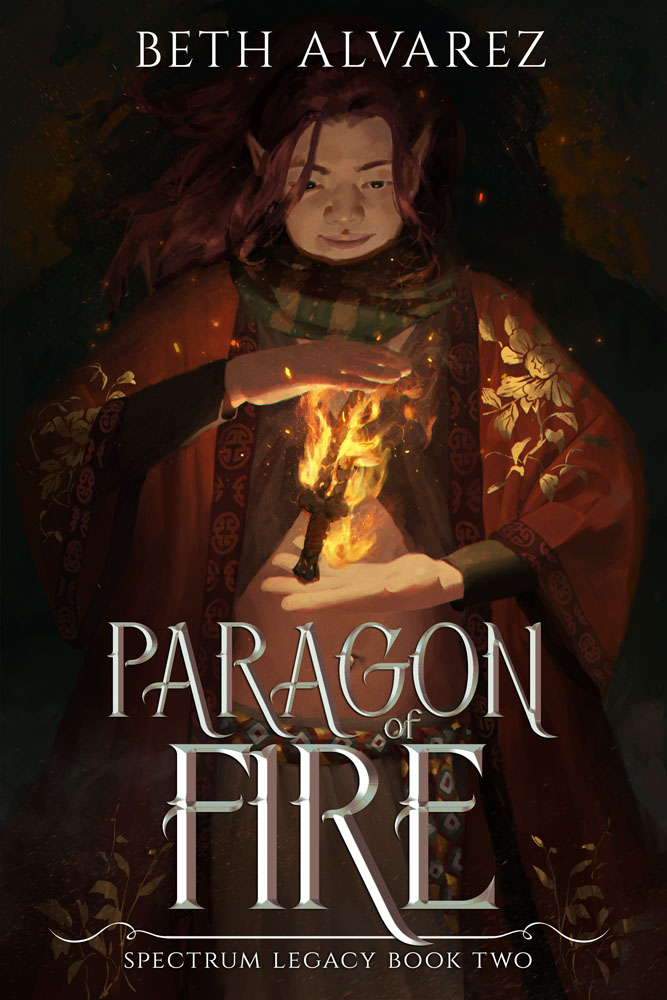 Cover reveal: Paragon of Fire, Spectrum Legacy book 2!