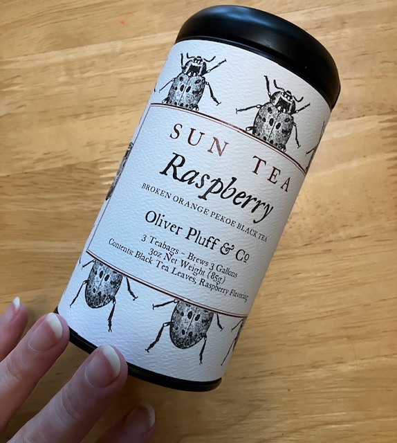 Tea Review: Raspberry sun tea from Oliver Pluff & Co.