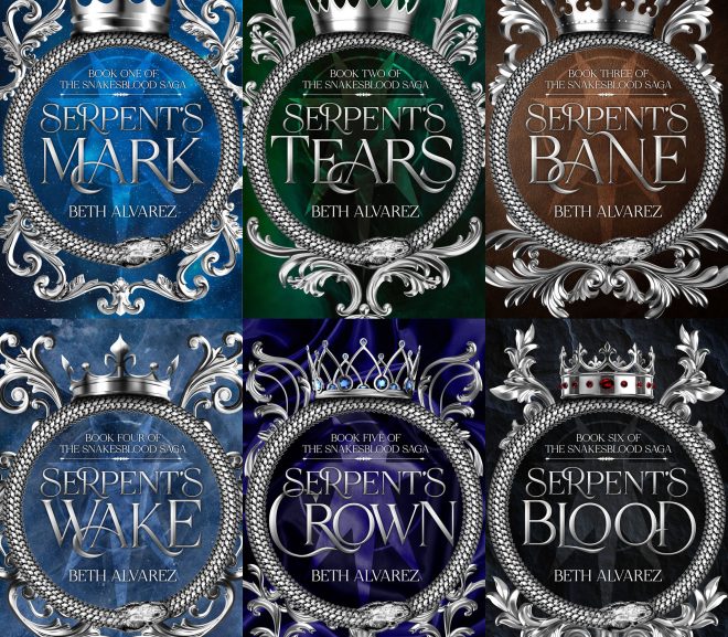 New covers for the Snakesblood Saga