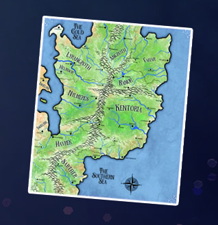 An example of the colored map from The Assassin's Bride