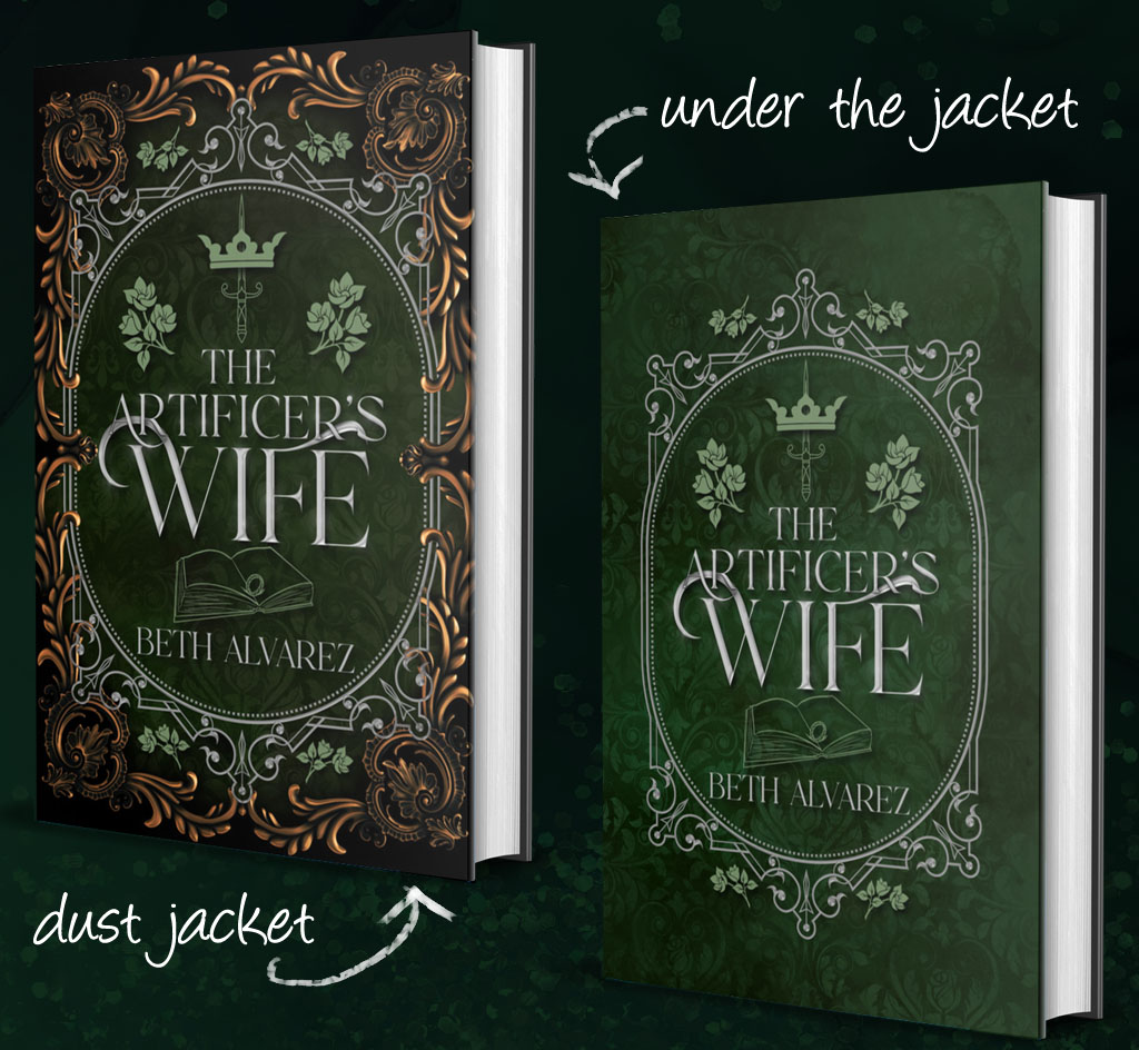 The hardcover edition of The Artificer's Wife